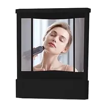 Hjatirace True Mirror Non Reversing, True Mirror Non Reverse, Non Reversing Mirror, Real Reflection Non Reverse Mirror, Non Reversing Technology, Easy To Use, Portable for Real Image