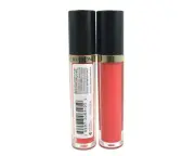 Revlon Super Lustrous Lip Gloss - 243_Solar Coral (2 Tube Bundle)