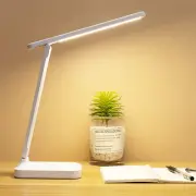 ® LED Desk Lamp -Rechargeable, Touch Control, Eye-Caring Light for Home & Office