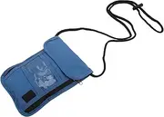 [DIYEAH] Travel Organizer with Transparent Window Neck Strap Versatile Document Holder for Family Travel Cards and Phone Storage