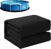 Safana 18ft Pool Liner Pad, Round Pool Pad for Above Ground Pool, Under Pool Mat, Swimming Pool Padding Accessories, Durable Puncture Protection Eco-Friendly Extend Liner Life