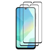 2 Pack MEZON Samsung Galaxy A16 5G Full Cover Tempered Glass Screen Protectors