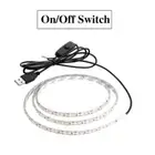 DC5V 2835 USB LED Strip Light SMD USB Cable Power RGB LED Light lamp Flexible