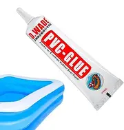 Meindin PVC Glue,60g Instant Super Glue for Rubber - PVC Adhesive Swimming Ring Repair Super Glue for Inflatable Boat, Air Bed, Swimming Ring, Inflatable Toys Repair