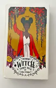 Modern Witch Tarot Deck by Lisa Sterle Cards with QR Code Digital Booklet ~ NEW