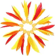 ibasenice 10pcs Badminton Balls 3-Hair Shuttlecocks Paddle Sports Fitness Gear Random Color