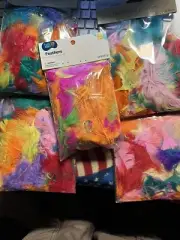 Natural Feathers Plumes 5 Packs Asst Colors flies crafts etc