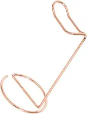 Vaguelly Desktop Headset Stand Stylish Iron Earphone Display Hanger for Home Office Design Stable Structure Space Saving Headphone Hanger Smooth Edges for Durability