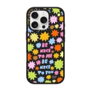 iPhone 16 Pro Impact Case Be Nice by Kristen Peers