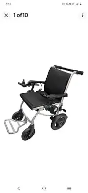 Ultra Light Folding Electric Wheelchair Lightweight- Litewheels