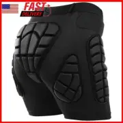 Unisex Hip Butt Padded Short Pants Anti-slip 0.6in Thick for Hip Butt Tailbone