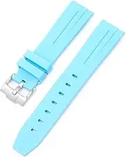 [KLVN] For Omega Swatch Joint Planet Series Moon Mercury Curved Rubber Strap For Moonswatch Watch Curved No Gap Rubber Strap Men Women 20MM Watchbands