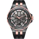 【EDOX 伊度】DELFIN 魔幻巡洋系列鏤空潛水機械錶-43MM(E85303.357GR.NRN)