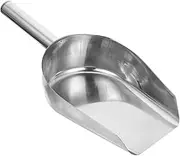 MOTHNUR Multi Functional Stainless Steel Food Shovel Ice Scoop for Kitchen and Pantry Use for Ice Cubes Flour Grains and More