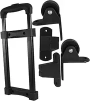 BESTonZON 2-fold Speaker Handle Stage Trolley Case Lightweight Metal Grasp Handle for Audio Equipment Speaker Pull Telescopic Straps