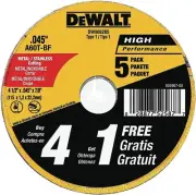 DEWALT 4-1/2 Inch Cut-Off Wheel, Angle Grinder Cutting Disc
