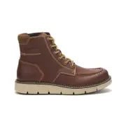 Men's Caterpillar Covert Work Boot Leather Brown P725361