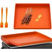 Silicone Griddle Cover Mat for Blackstone Grill, Full-Edge Flat Top 17 Inch
