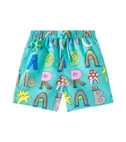 [Stella McCartney Kids] Stella McCartney Kids Printed swim shorts Y 6 blue