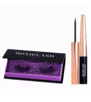 MOXIE LASH Sassy Magnetic Lashes + Magnetic Liner set,NEW