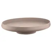 Guzzini Earth Tierra 44cm Centerpiece Fruit/Bread Bowl Plastic Plate/Tray Taupe