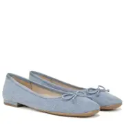 Women's Franco Sarto Abigail Flats, Style# J0439F2401, Size 6, Color Denim Blue