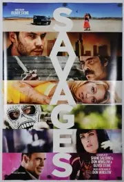 Savages - original DS movie poster D/S 27x40 - 2012 Blake Lively , Salma Hayek
