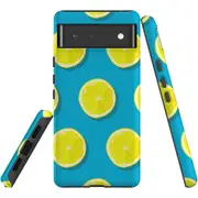 For Google Pixel 6 Case, Shielding Back Cover,Lemon Slices