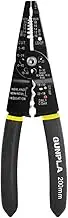 Gunpla Wire Stripper Multi-Function Tool for Cutting Cables Screws Comfortable Gripping Serrate Nose Crimper Cutter Plier Stripping Wires and Crimping Terminals and Connections 8 inch / 200mm