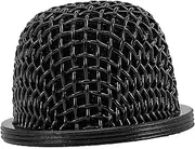 TOGEVAL Microphone Cover Metal Mesh Head Durable Replacement Mic Grille Stylish Design for Ktv and Live Streaming Easy to Install and Remove Protector for Your Mic