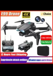 E99 Pro Drone Quadcopter Remote Control Handle Four Axis Aircraft HD 6K Photo