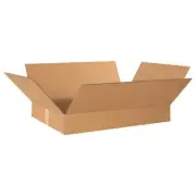 Flat Corrugated Boxes 19 x 12 x 3 Kraft 25 Bundle