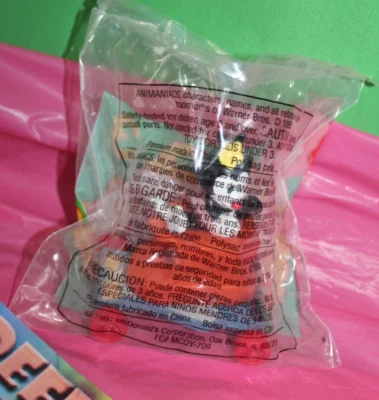 Vintage McDonald's Happy Meal Toy Animaniacs Dot & Ralph Vehicle #3 1994 Sealed