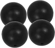 UPKOCH 4pcs Drum Stick Rubber Head Tenor Drum Mallets Bell Mallets Heads Percussion Sticks Head Xylophone Mallet Head Keytar Instrument Drum Part Drumstick Head for Ethereal Drum Black