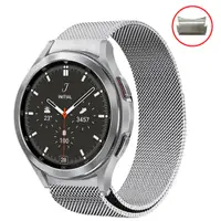 在飛比找蝦皮購物優惠-三星Galaxy Watch 5/5 Pro不鏽鋼磁吸錶帶 