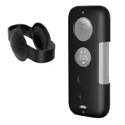 PULUZ Silicone Protective Case with Lens Cover for Insta360 ONE X Case