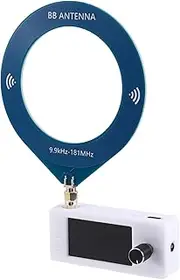 SI4732 Radio SMA Interface 0.5-108mhz Full Band AM FM LSB USB Radio with Loop Antenna 1.9-Inch IPS Screen White