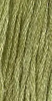 The Gentle Art - Sampler Threads Cotton Floss - 10 Yard Skein - 0130 Avocado
