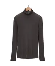 Lemaire Seamless High Neck Top L,M dark brown