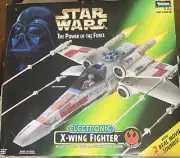 Star Wars The Power Of The Force Electronic X-Wing Fighter Special Edition 1997$