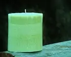 70hr CHERIMOYA South American Fruit & Musk Triple Scented Natural OVAL CANDLE