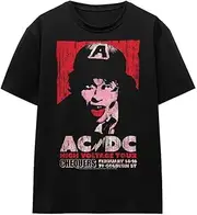 [AC/DC] Unisex Adult High Voltage Live 1975 T-Shirt