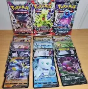 Pokemon Cards TCG Bundle 3x Booster Packs | 3x Ultra Rare High EX/V Amazing Gift