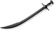 Martial Arts Black Polypropylene Plastic Full Contact Shamshir Sword