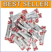 Strawberry Preserve - 100 Kosher Squeeze Packets, 0.5 Oz Each for Easy Serving