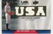 2009 UPPER DECK USA CORY GEISLER TRIPLE JERSEY RC 16U USA NATIONAL TEAM