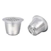 Stainless Steel Reusable Coffee Capsule Cup Pod For Nestle Nespres Machine Parts