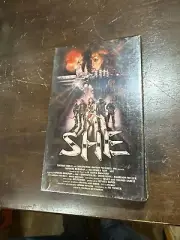 SHE Beta Movie-SEALED- NOT VHS Vintage Movie 1985 Fantasy Sci-Fi Warner!!!!!!