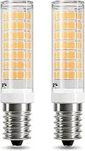 DiCUNO E14 LED Bulb, Warm White 3000K, 5W 550LM 50W Halogen Equivalent, E14 Small Edison Screw Bulb for Fridge/Cooker Hood, Non-dimmable, Pack of 2