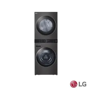 LG19kg+16kgAI智控洗/乾滾筒洗衣機黑 WD-S1916B 【全國電子】